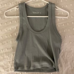 Abercrombie ribbed crop tank